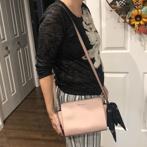 Steve Madden faux leather crossbody with scarf - Picture 9 of 9